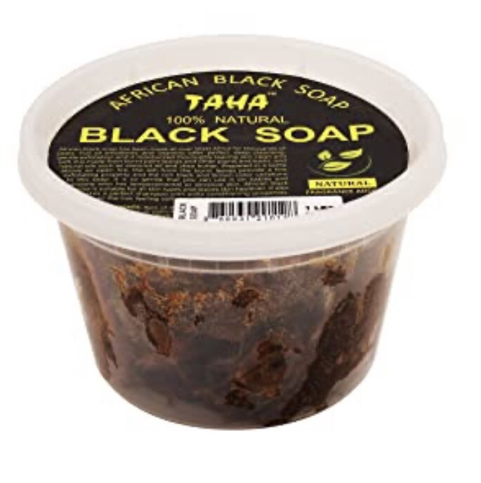 Taha 100% Natural Black Soap (Natural) 1lbs