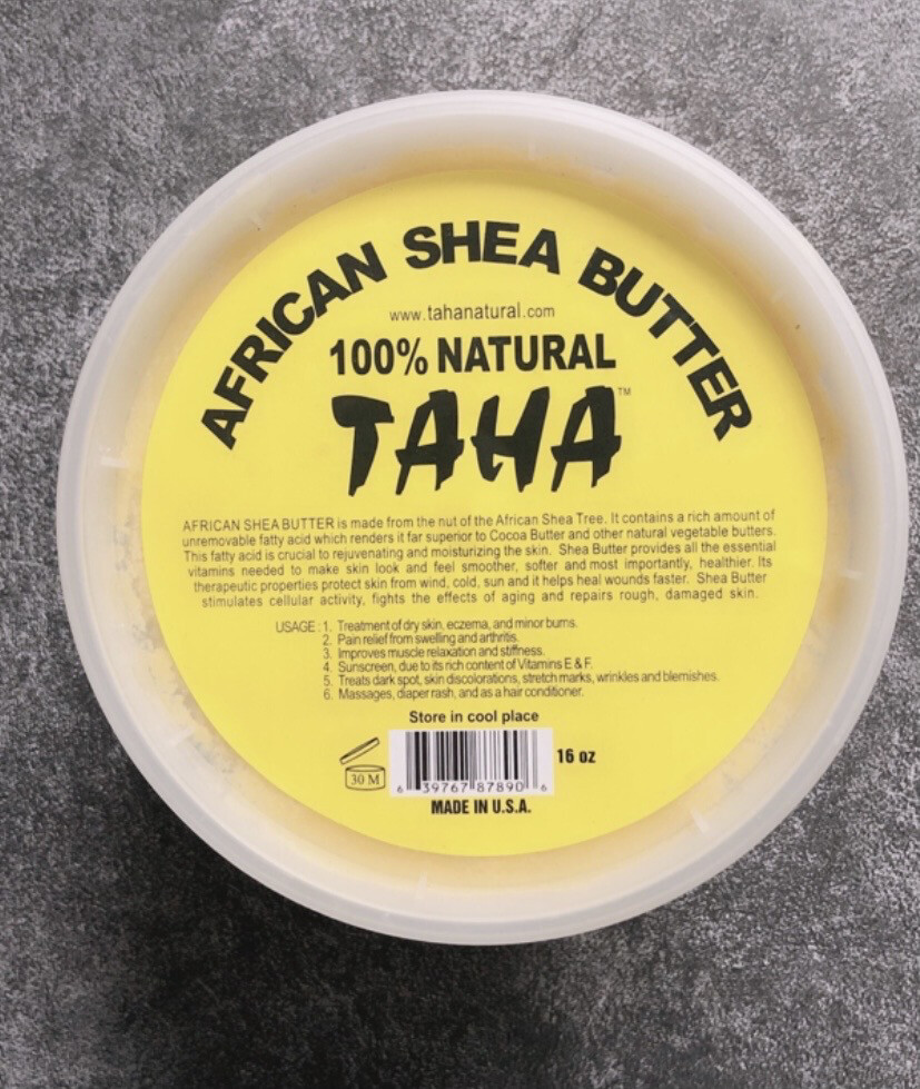 Taha 100% Natural Shea Butter (16oz)