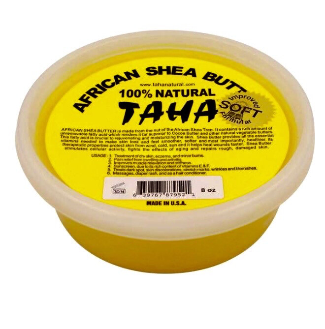 Taha 100% African Shea Butter(8oz)