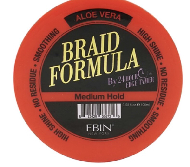 Braid Formula Medium Hold (Aloe Vera) 3.53oz