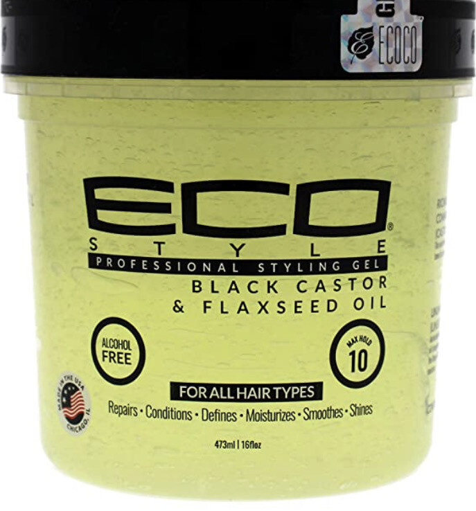 Eco Style Black Castor &amp; Flaxseed Oil (16oz)
