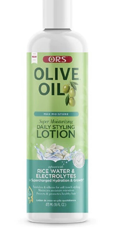 Ors Rice Water And Electrolytes Daily Styling Lotion (16oz)