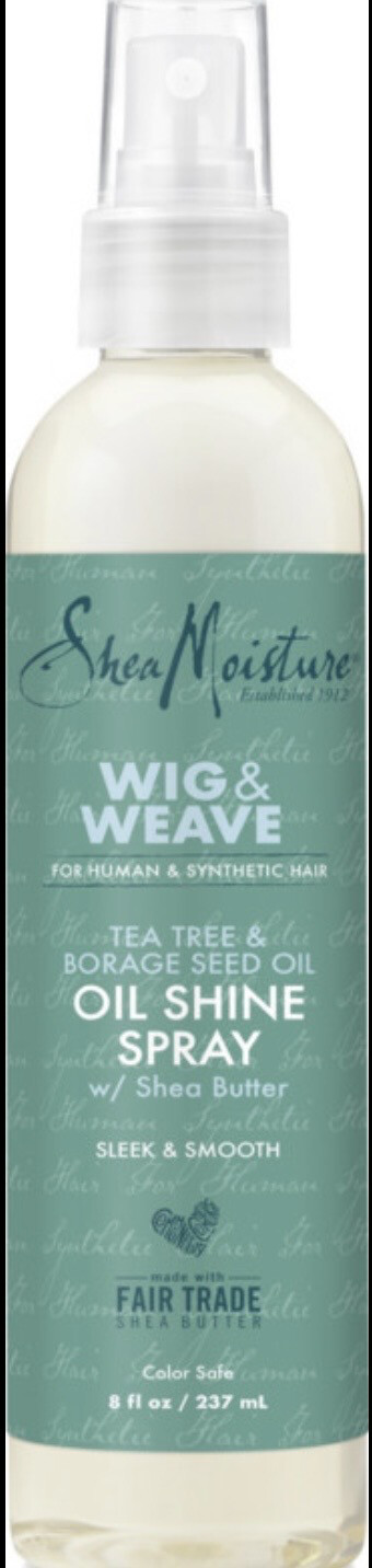 Shea Moisture Wig And Weave Oil Shine Spray(8oz)