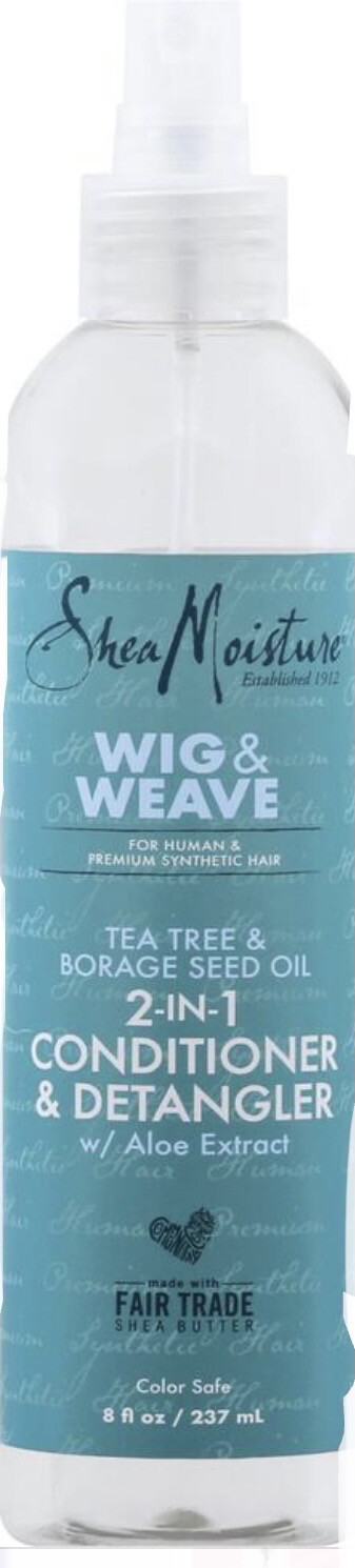 Shea Moisture Wig And Weave 2-in-1 Conditioner And Detangler (8oz)