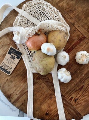 Market Bag Organic Natural Mesh