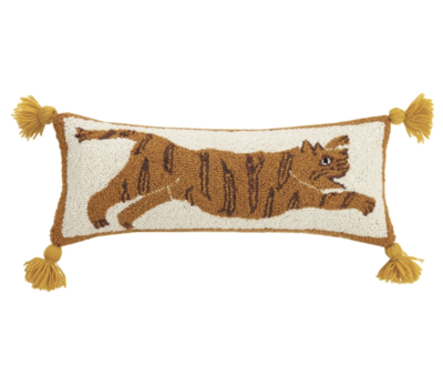  Tiger Tassels Pillow