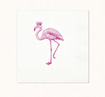 Cocktail Napkin Flamingo