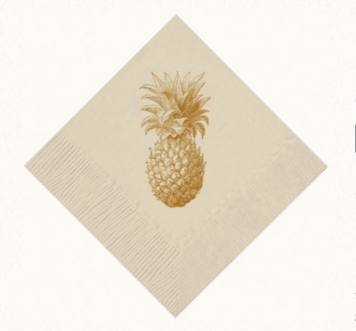 Cocktail Napkins Pineapple