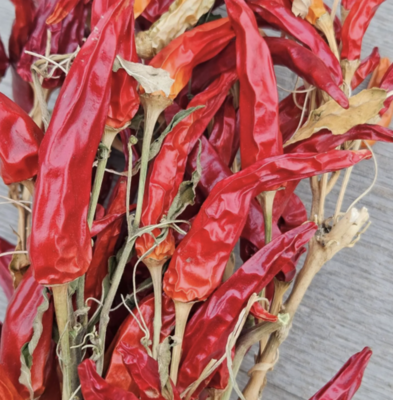 Dried Flower Chili Pods