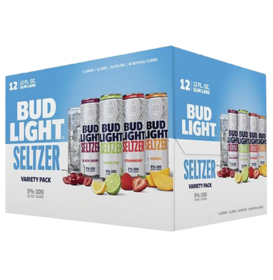 Bud Light Seltzer Variety 12 Pack (Can)
