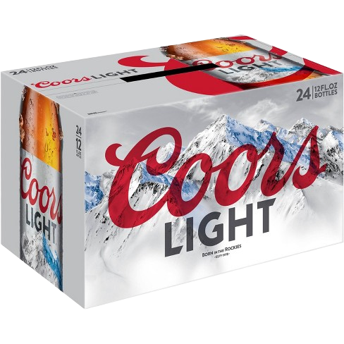 Coors Light 24 Pack (Bottle)