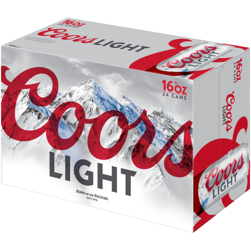 Coors Light 16oz 24 Pack (Can)