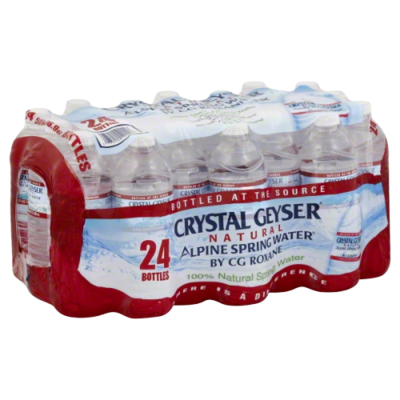 Crystal Geyser Water 16.9 oz 24 Pack (Bottle)