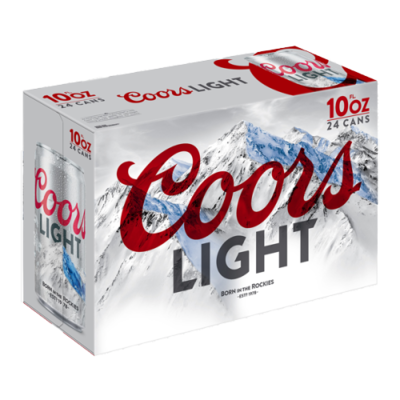 Coors Light 10 Oz 24 Pack (Can)
