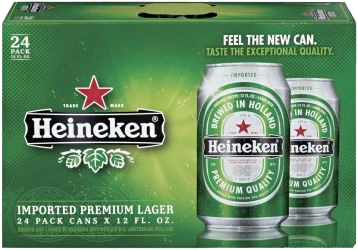 Heineken 24 Pack (Can)
