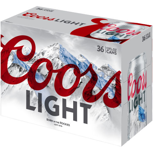 Coors Light 36 Pack (Can)