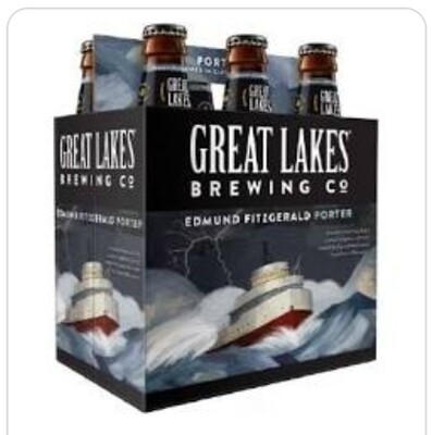 Great Lakes Edmund Porter 6 Pack Bottles