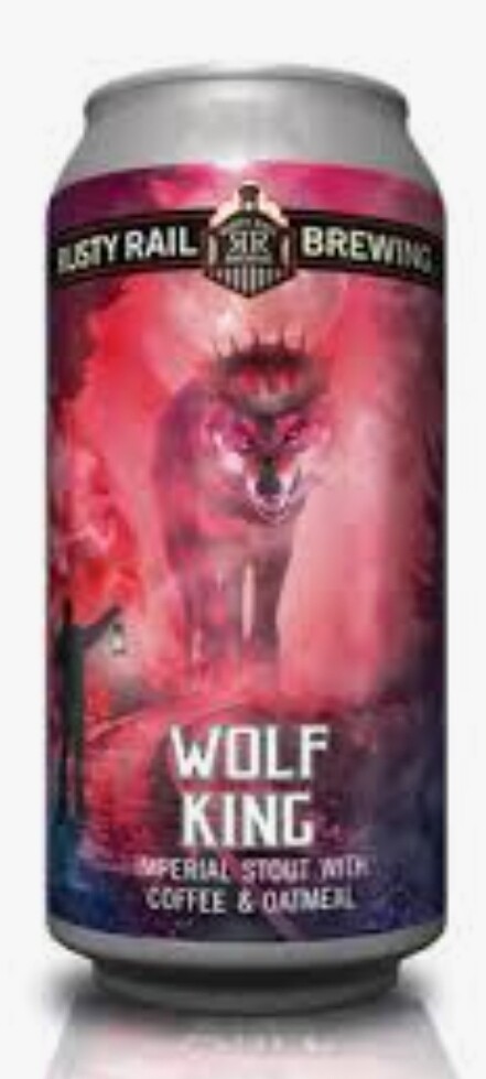 Rusty Rail Wolf King 16oz Case