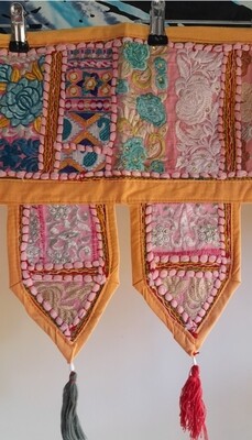 Patchwork Toran, Wall Hanging - Faded Ex Display