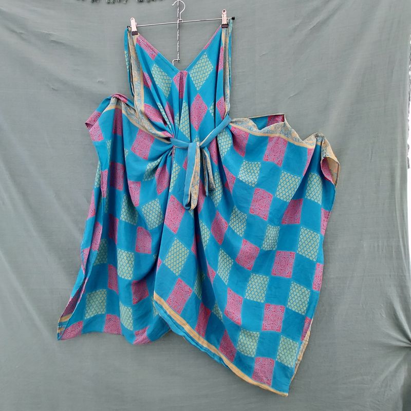 SG - Recycled Sari Playsuit - Fits all Goddesses
