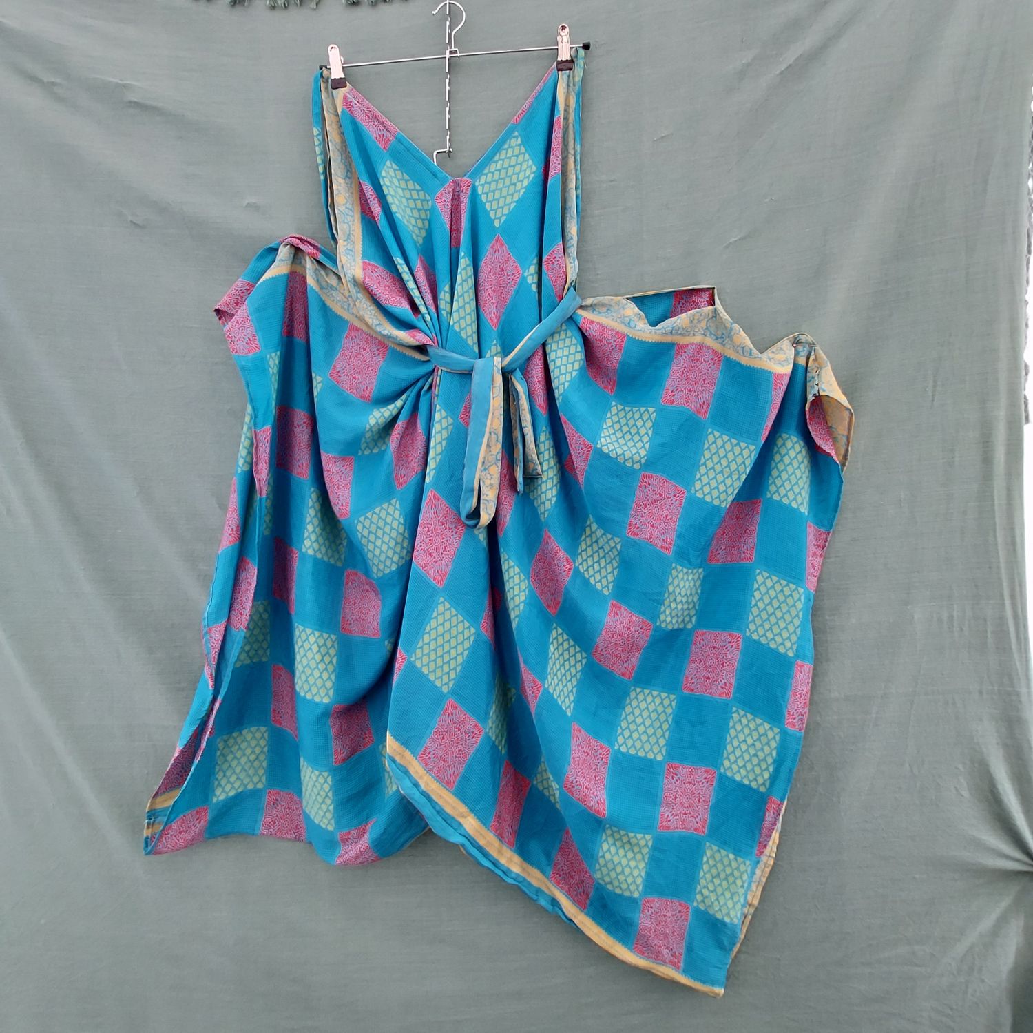 SG - Recycled Sari Playsuit - Fits all Goddesses