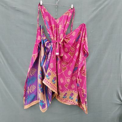 SG - Recycled Sari Playsuit - Fits all Goddesses