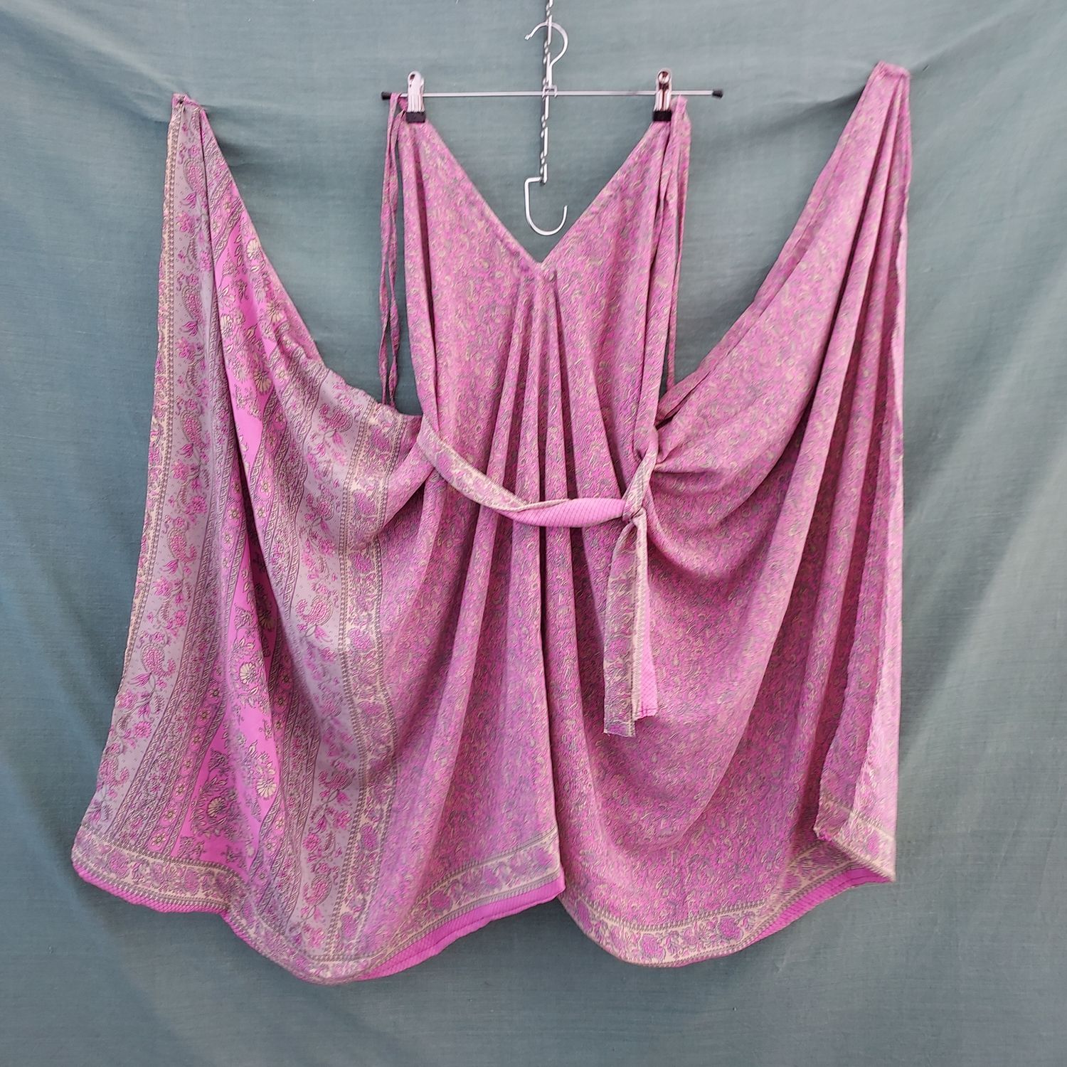 SG - Recycled Sari Playsuit - Fits all Goddesses