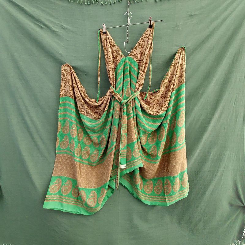 SG - Recycled Sari Playsuit - Fits all Goddesses