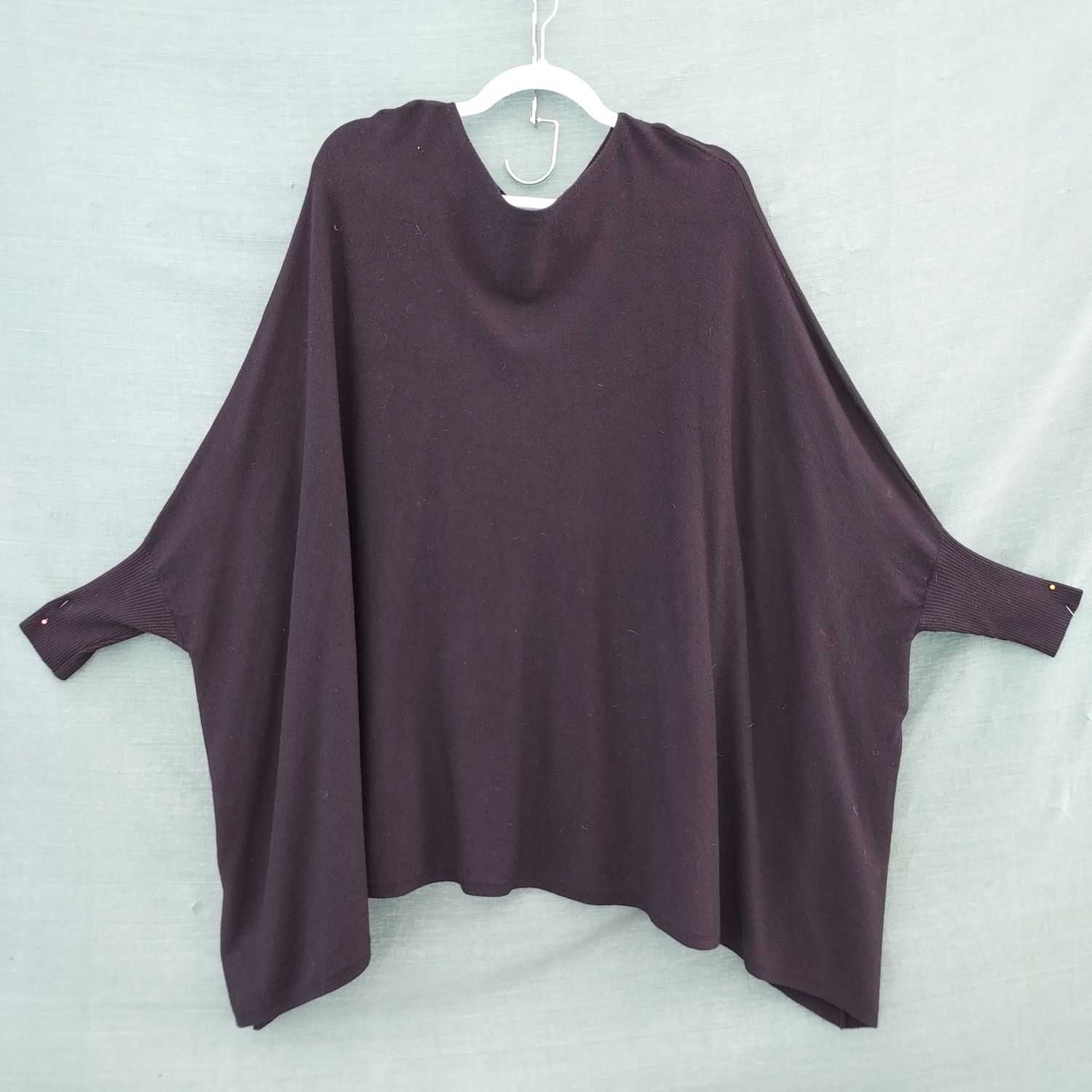 SG - Lush Big Soft Baggy and Black Jumper/Poncho