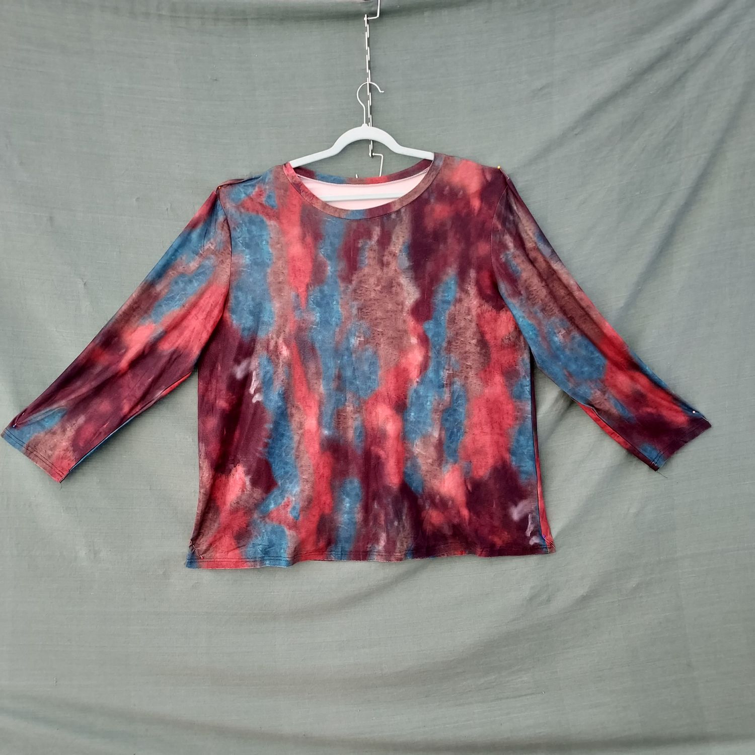 
SG - Autumn Marble Print Long Sleeved Tee Shirt 54" Bust/Chest