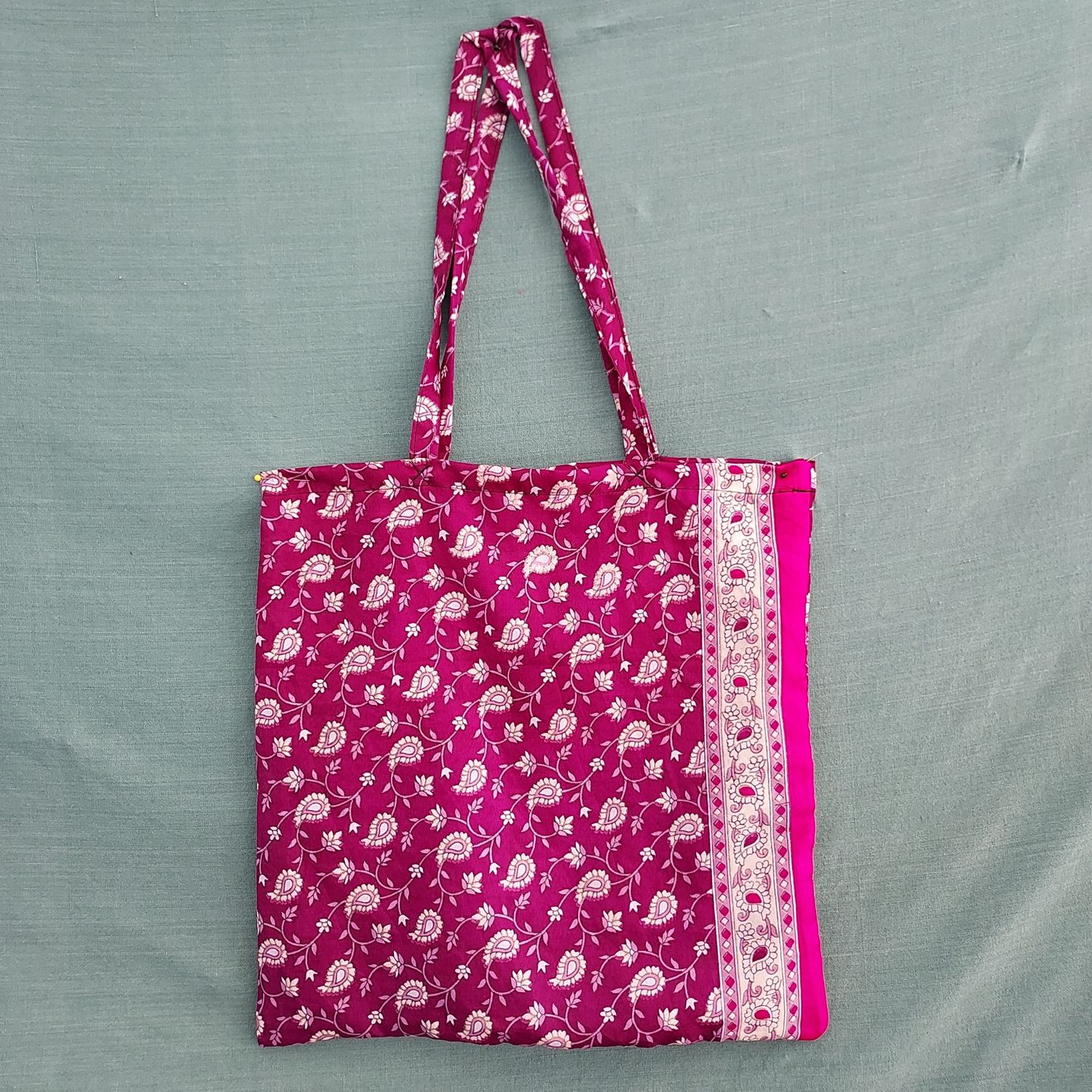 Recycled Sari Tote Bag