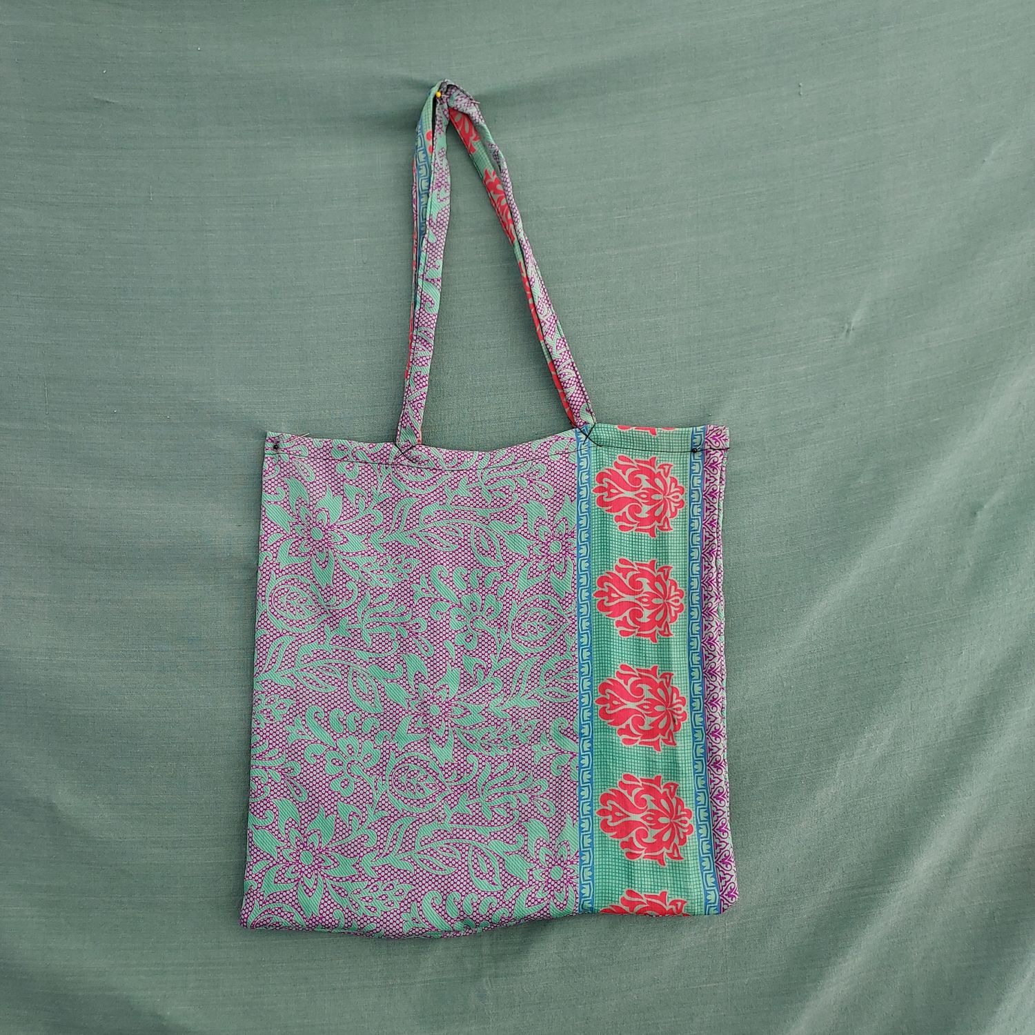 Recycled Sari Tote Bag