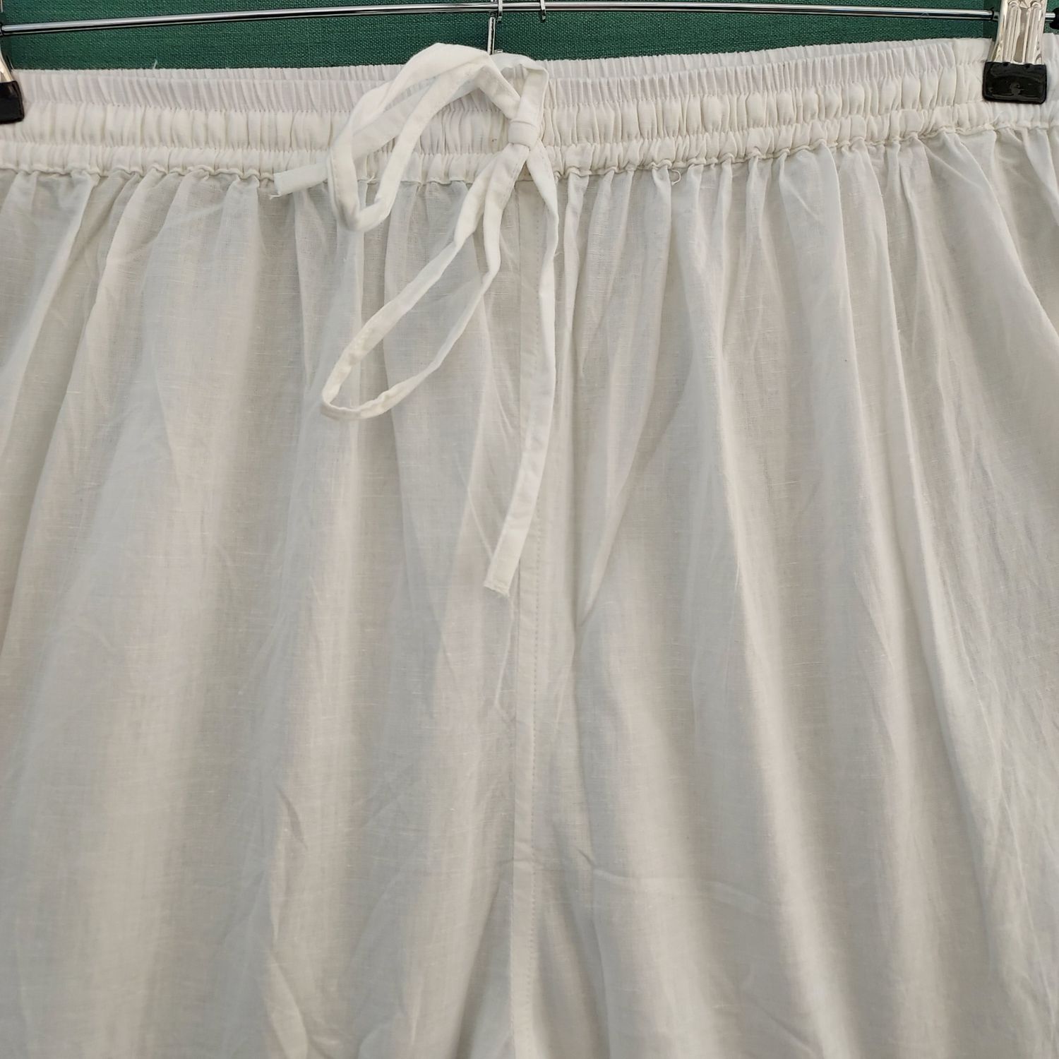 100% Cotton White Bloomers XXL -  60" Hip
