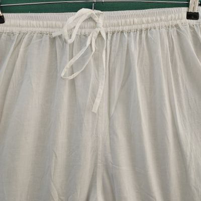 100% Cotton White Bloomers XXL -  60" Hip