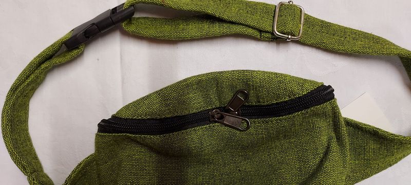 Olive Green Traditional Bum Bag