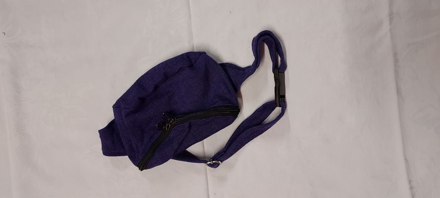 Purple Traditional Bum Bag