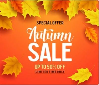 50% OFF OCTOBER SALE