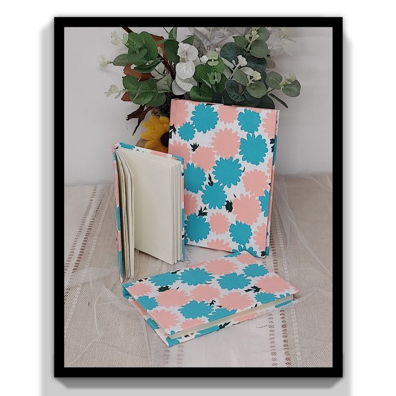 Handmade Recycled Notepad & Sketchbook Set – Pack of 3 Splats