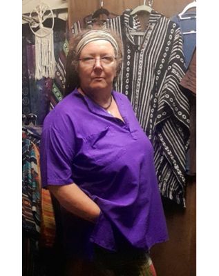 SG - Short Sleeved 100% Cotton Shirt - Purple - 60 SG - Short Sleeved 100% Cotton Shirt - Purple - 60" Chest/Bust