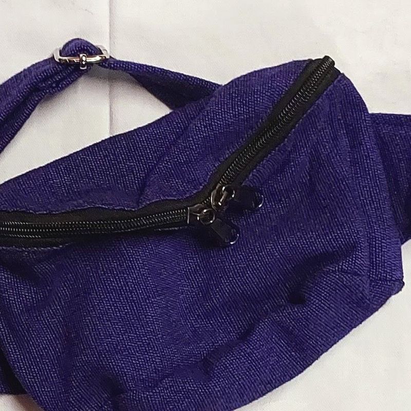 Purple Traditional Bum Bag