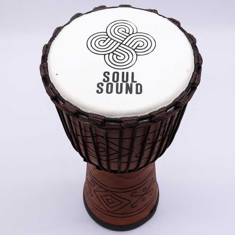 Large Pro Djembe Drum - Soul Sound (low) - 50cm (22cm Diia) Large Pro Djembe Drum - Soul Sound (low) - 50cm (22cm Diia)