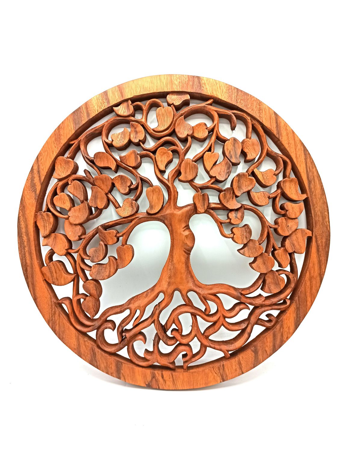 Suar Wood -Tree of Life Love Panel - 40cm Suar Wood -Tree of Life Love Panel - 40cm