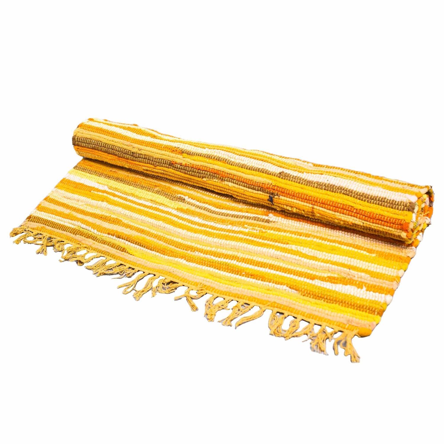 Room Rag Rug - 150x200cm - premium quality - Sunrise Oranges Room Rag Rug - 150x200cm - premium quality - Sunrise Oranges