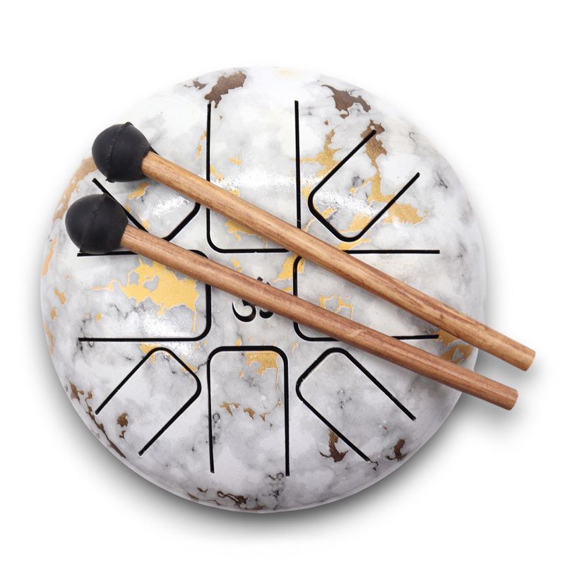 Med Hapi Drum Marble - 17x13cm Med Hapi Drum Marble - 17x13cm