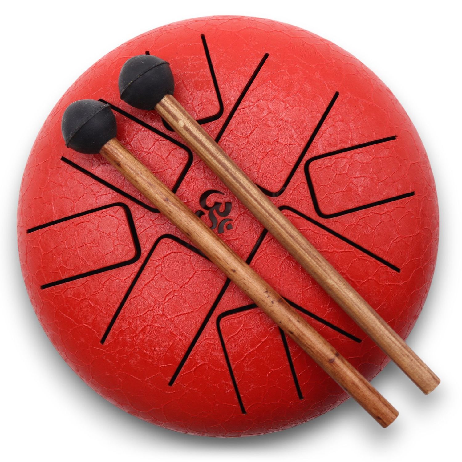 Med Hapi Drum Om Red- 22x16cm Med Hapi Drum Om Red- 22x16cm