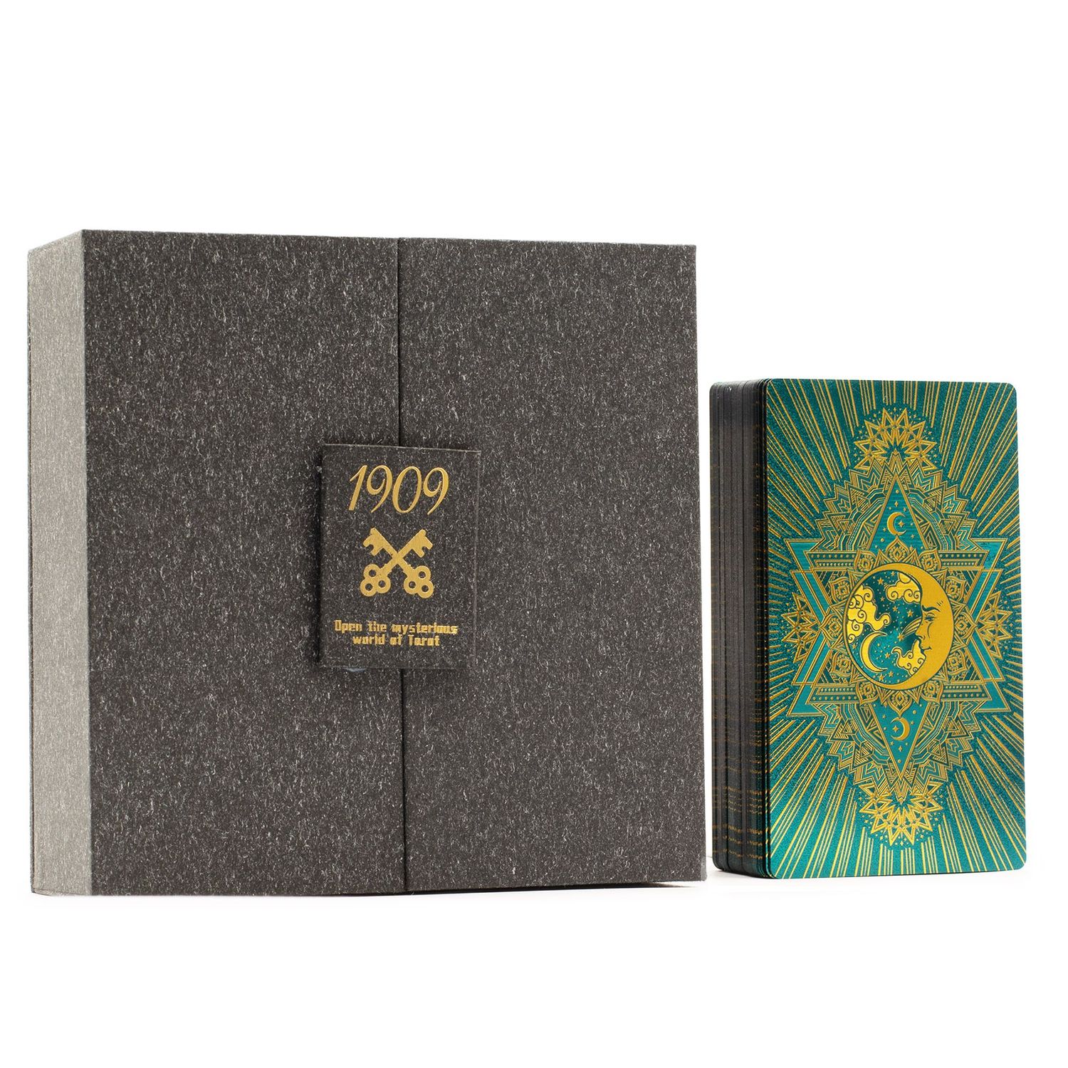 Gold & Turqoice Foil Tarot Card - Gift Set Gold & Turqoice Foil Tarot Card - Gift Set