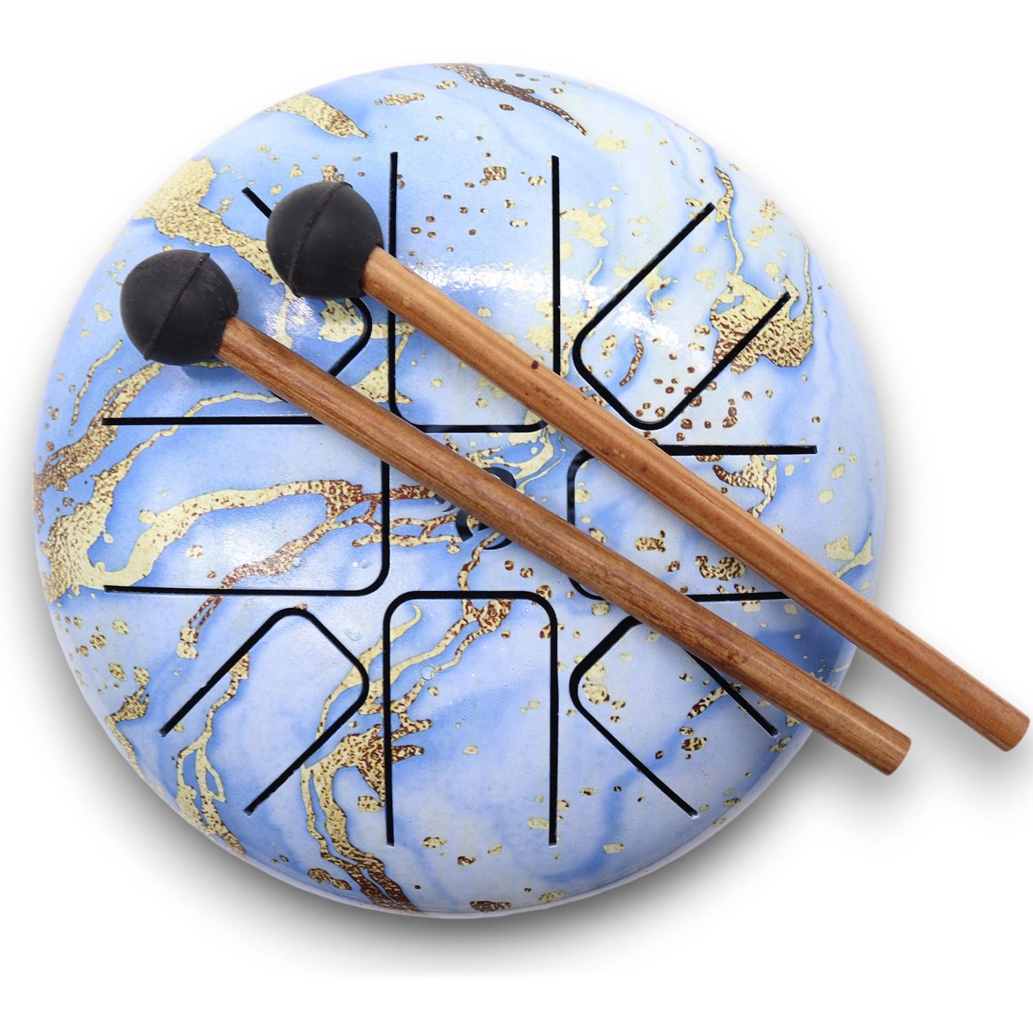 Med Hapi Drum Blue Sky - 17x13cm Med Hapi Drum Blue Sky - 17x13cm