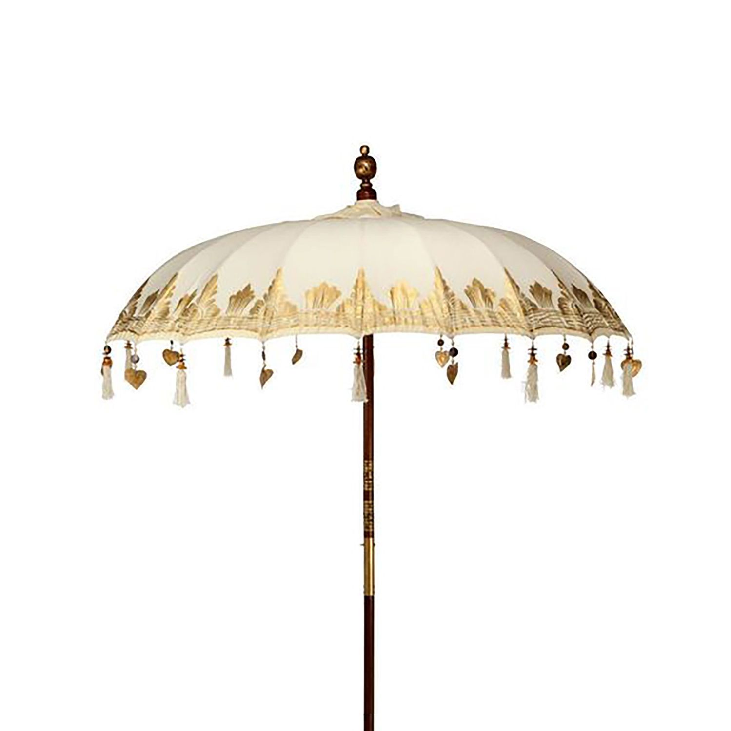 Bali Patio Parasol - Canvas - Natural Decor - 2m Bali Patio Parasol - Canvas - Natural Decor - 2m