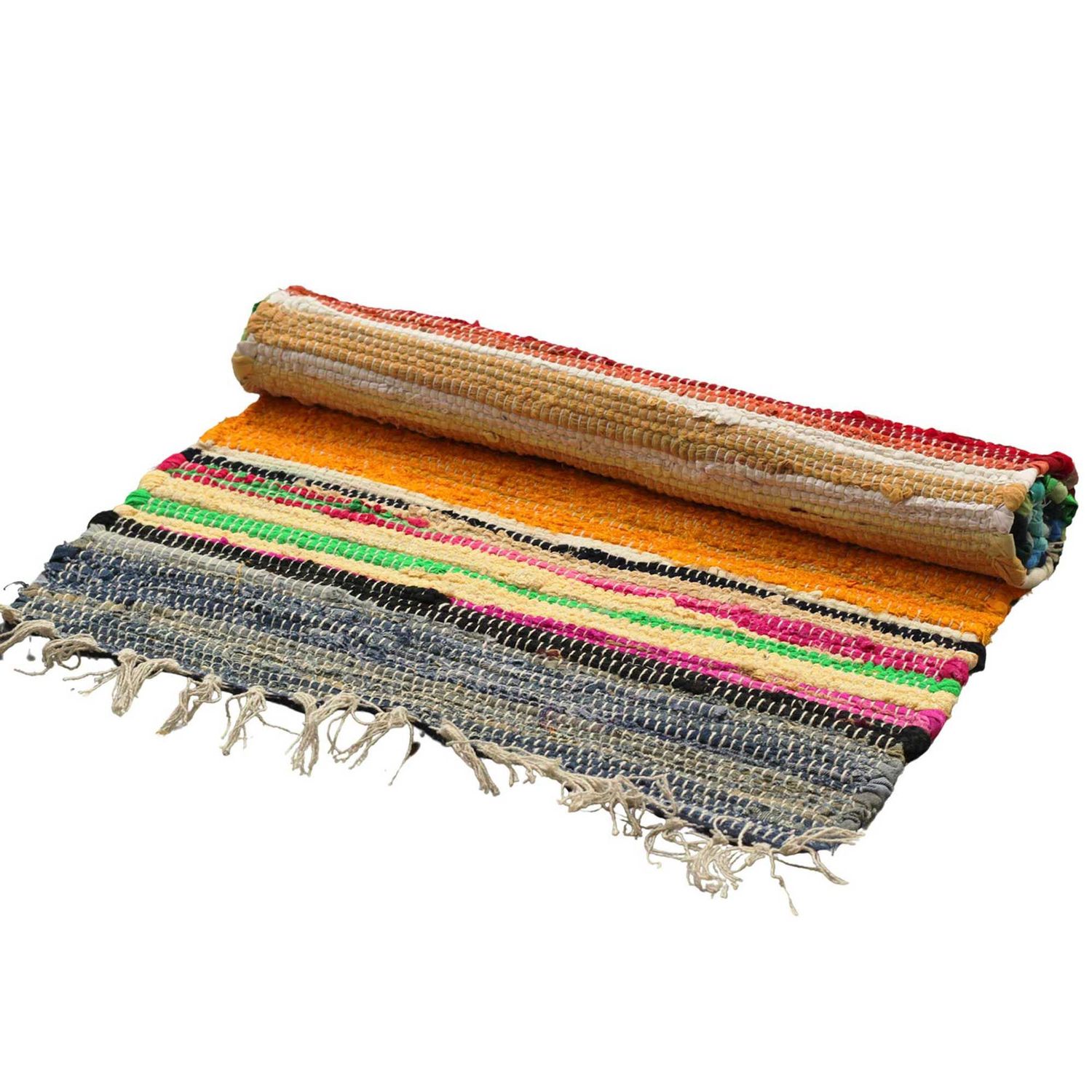 Room Rag Rug - 150x200cm - premium quality - Rainbow Colours Room Rag Rug - 150x200cm - premium quality - Rainbow Colours