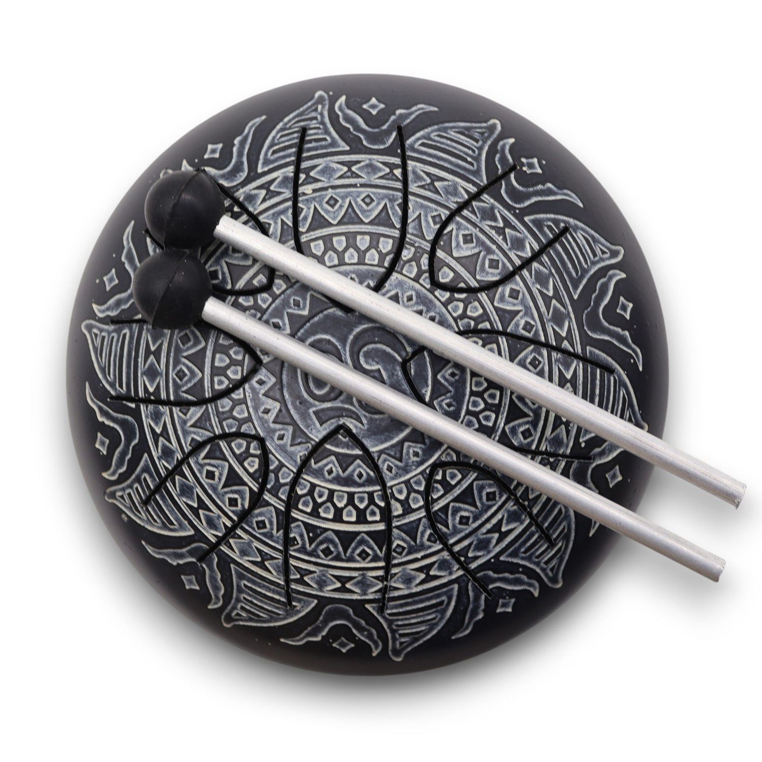 Hapi Drum Om Mandala Engraved - 16cm Hapi Drum Om Mandala Engraved - 16cm